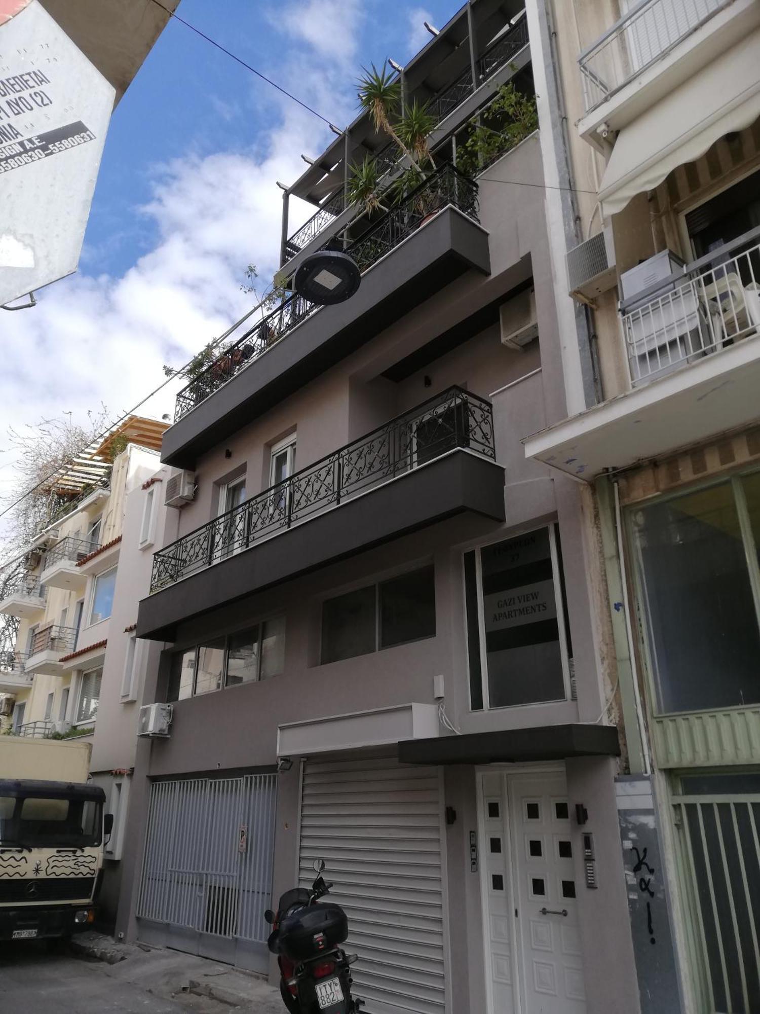 Gazi View Apartments #1 أثينا المظهر الخارجي الصورة